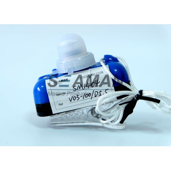 Self Ignition LED Life Jacket Light With Lithium Battery , Life Vest Light