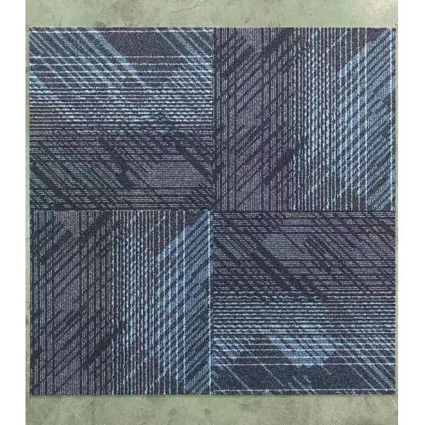Commercial Office Nylon Carpet Tiles with PVC Backing Heavy Duty and Easy to Install