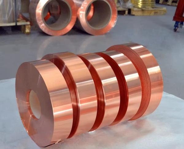 Lithium Ion Battery Anode Substrate Copper Foil 8um 9um 10um 12um 15um Double Shiny