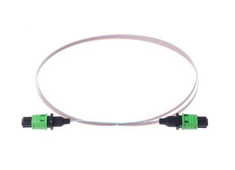 12-144 Strand Fiber Optic Trunk Cable , MTP MPO 12 Core Fiber Cable
