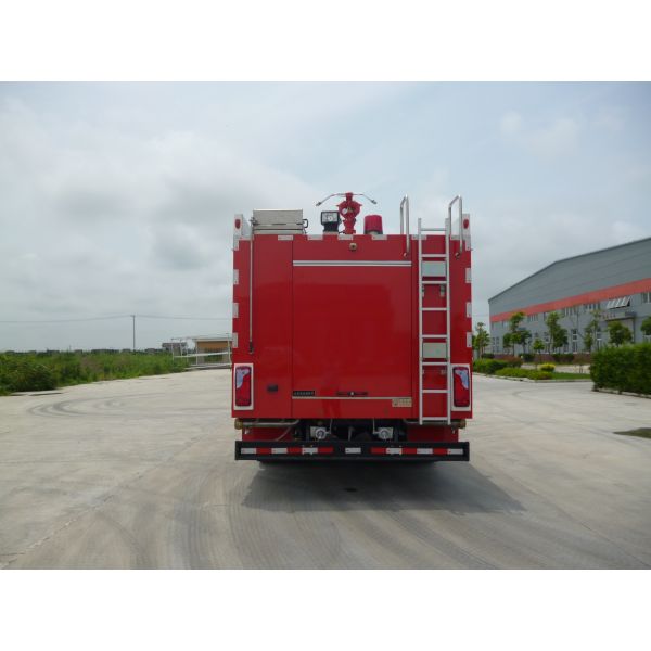 4X2 Drive Road and Rail Two Functions CAFS Compressed Air Foam System Fire Truck