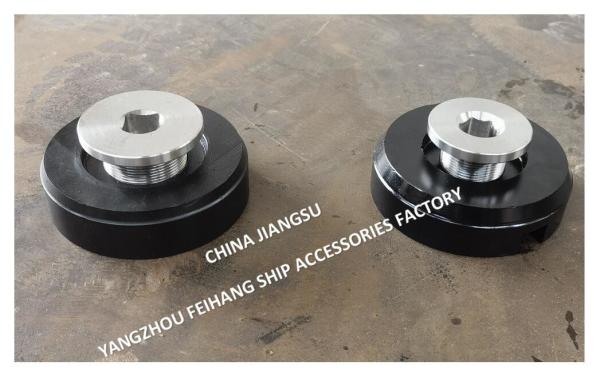 Ship'S Water Tank Bottom Plugs Model AW42-35N CB/T254-1997 With Stainless Steel Cock Carbon Steel Bottom Plate