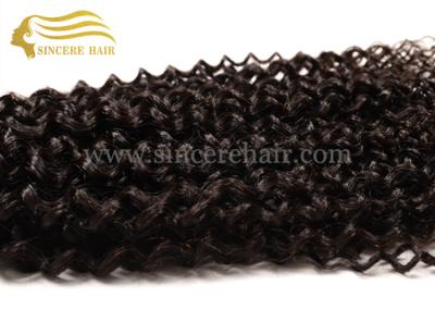 22 CURLY Italian Keratin Fusion U Tip Hair Extensions 1.0 Gram / Strand for Sale