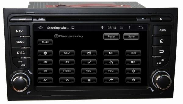 Ouchuangbo Car Stereo DVD System for Audi A4 2003-2011 Android 4.4 3G Wifi Bluetooth TV Audio Player OCB-7013D