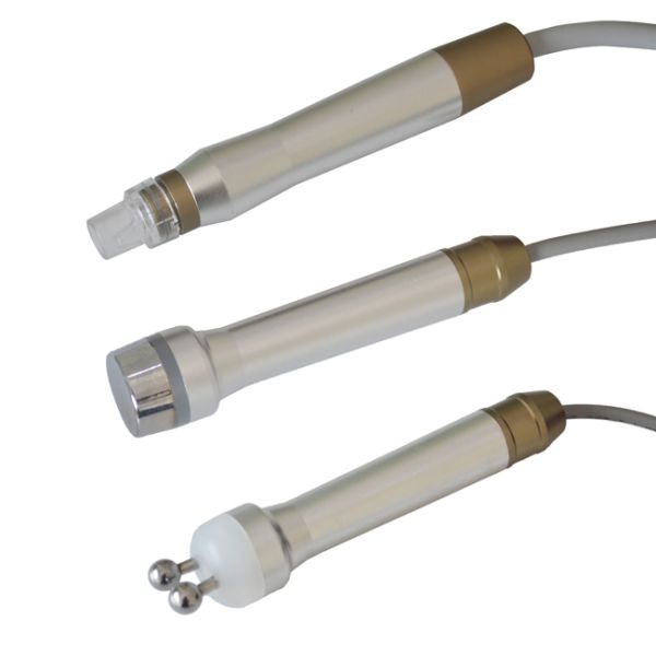 Bipolar 1MHZ Ultrasonic Hydro Dermabrasion Machine Six Handpiece For Skin Moisturizing