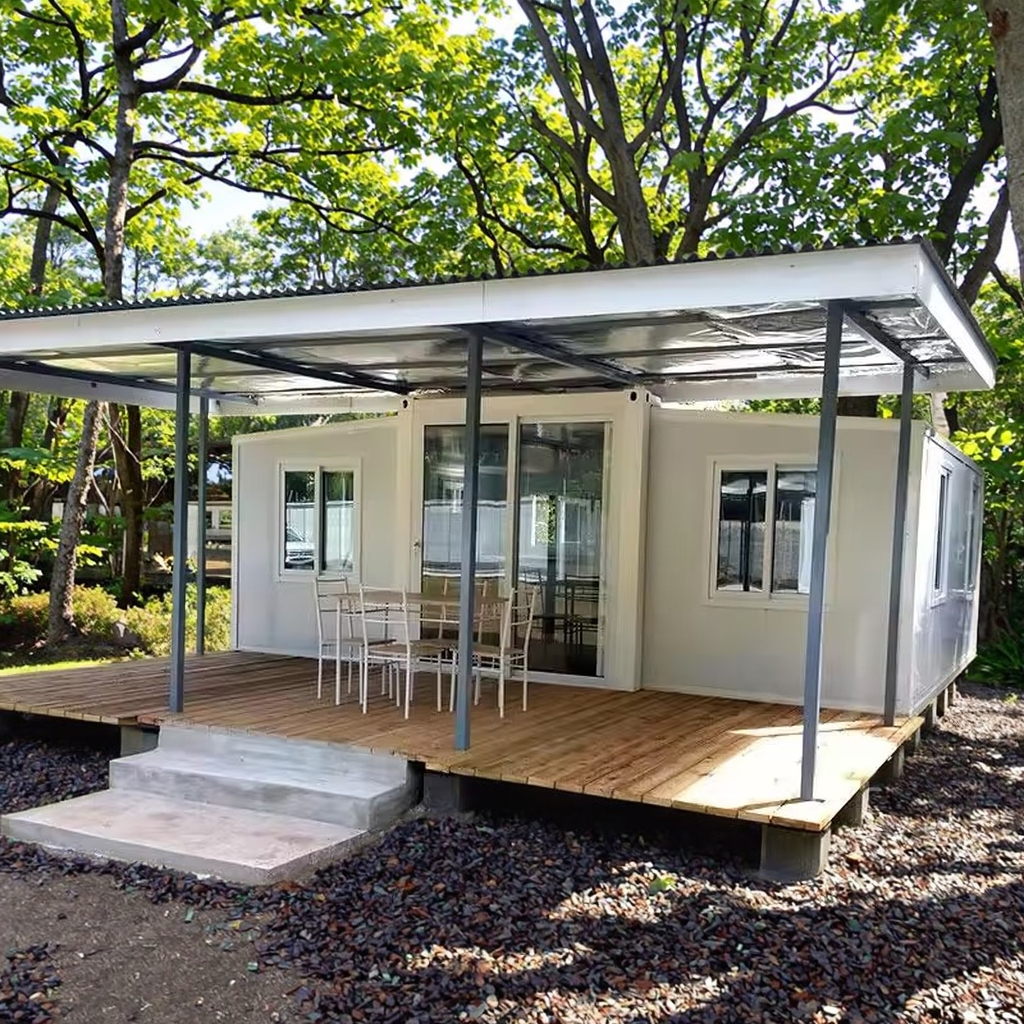 Steel Modified Shipping Container House for Hotel Applications