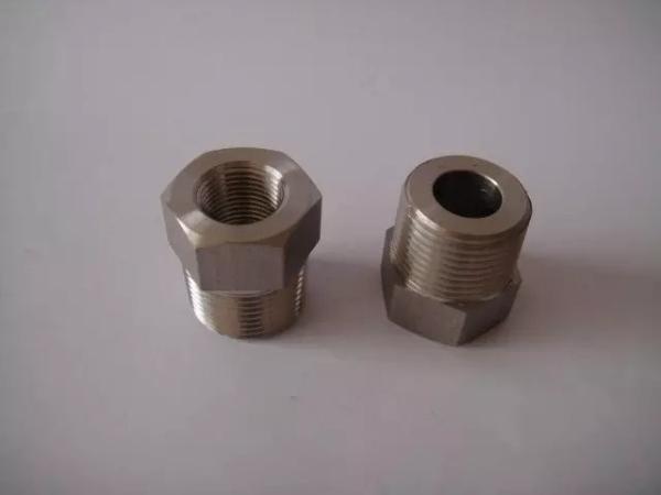 ASME B16.11 Forged Pipe Thread Bushing , Hastelloy C276 N10276 Threaded Steel Bushing