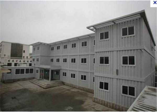 A caixa pré-fabricada moderna de Conex dirige como o escritório, Rockwool Panelized