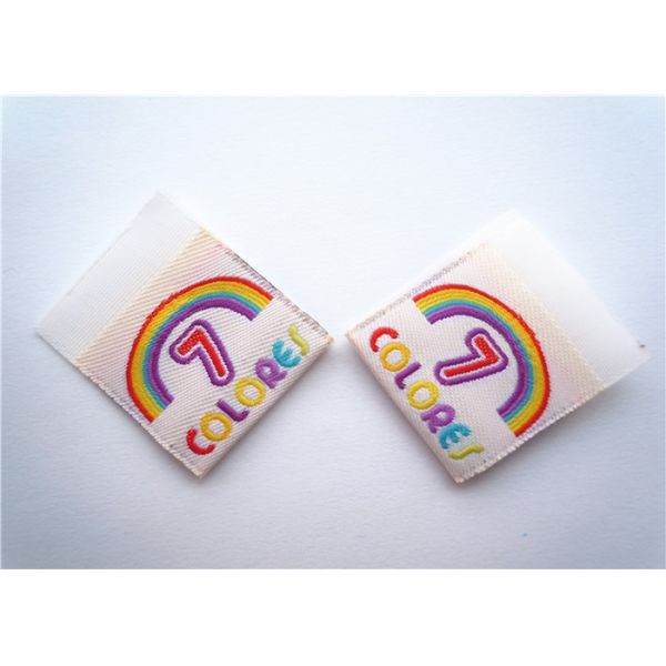 Ярлык 2016 Eco-Содружественный Washablewoven персонализировал стикеры имени для малышей