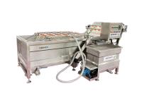Équipement de lavage végétal du fruit 0.5Ton/Hr d'asperge