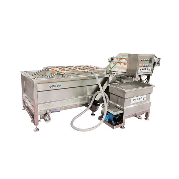 2500MM 500kg/H SS304 Ultrasonic Vegetable Washing Machine
