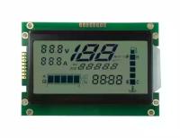 HTN 7 Segmento Pulsar LCM Segmento LCD Modulo LCD Display Reloj de velocímetro transparente OLED
