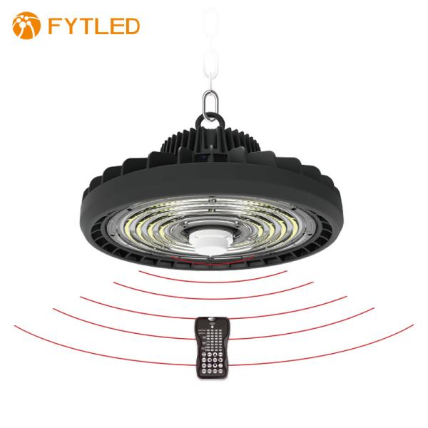 Certified Waterproof 100W UFO LED High Bay Light , Motion Sensor High Bay Lights
