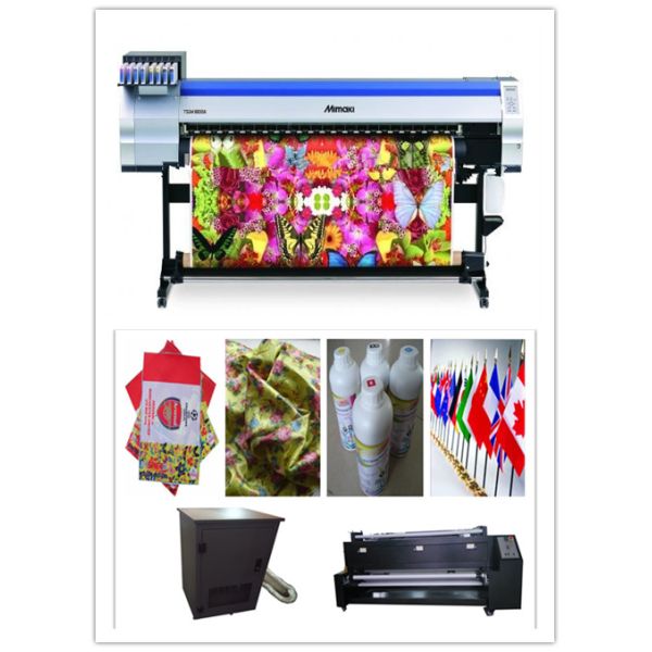 Role para rolar a impressora a jato de tinta da alta velocidade da definição da máquina de impressão 1440dpi da bandeira