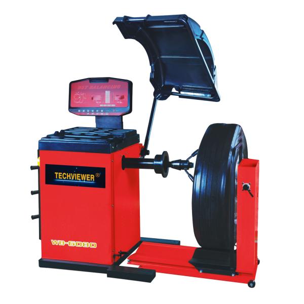 Light Bus Truck Wheel Balancing Machine 10-24 Rim 200kg Truck Wheel Balancer