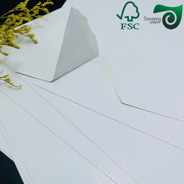 FSC Certified 350g C1S Art Board Custom Sheet Sizes For Greeting Cards Premium Packaging