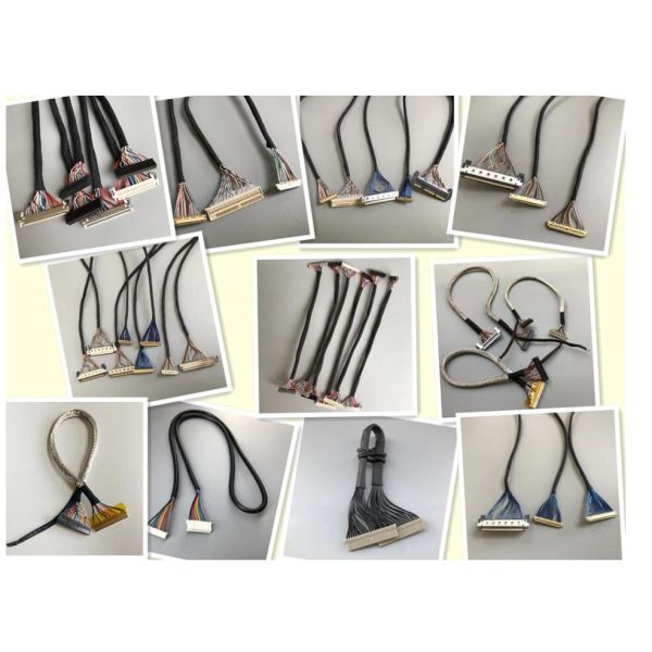 3 Pin 4 Core Telecom Cable Assemblies Waterproof Aviation Plug Connector
