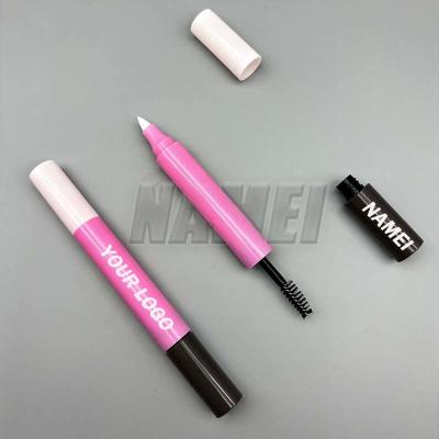 Customizable ABS Plastic Mascara Tube with Rubber Inner Seal