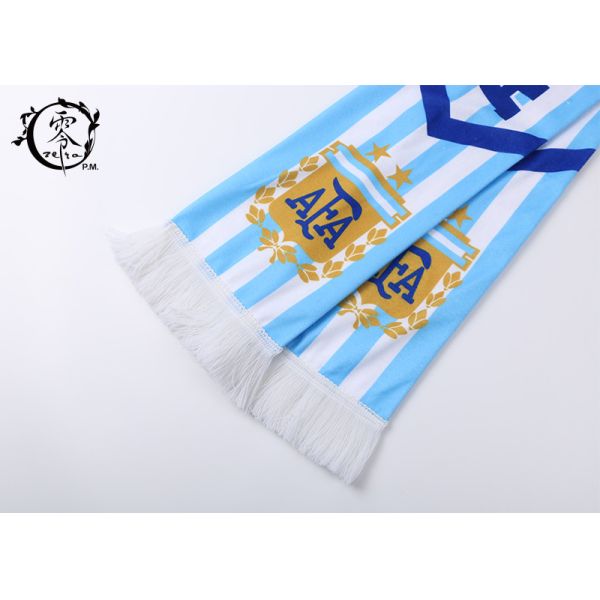 FIFA Argentina Winter Custom Sports Scarves Polyester Warm Long Size