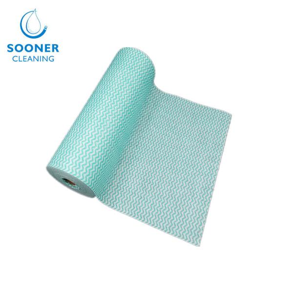 Viscose Polyester Household Cleaning Wipes 25cmx30cm