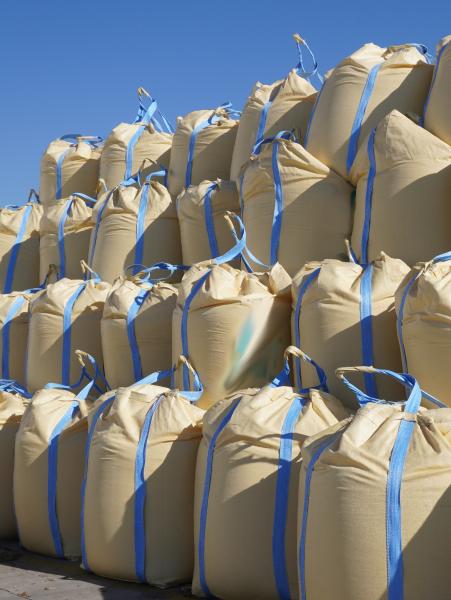 600 Height of two-sling ring One Tonne Polypropylene FIBC Bulk Bag with Liner 50-120 Micro PE Liner
