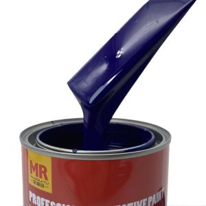 M215 Peinture automobile bleue transparente 2K Peinture de réparation de voiture