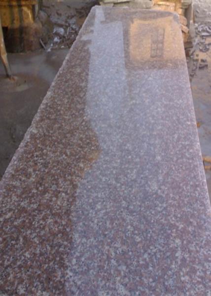 60 X 60cm Polished Granite Tiles G687 Peach Red Big Slab CE Certification
