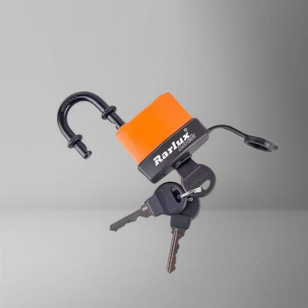 Rarlux 40-60mm Steel Locks Manufacturer Wholesale Safety Anti-theft Waterproof Padlock Plastic Covered Safety Iron Padlock