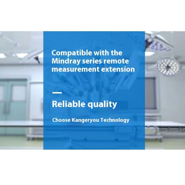 Medical Consumables Three Conductor AHA and IEC ECG Wires Compatible with Tms-6016 Telemetry Monitoring System