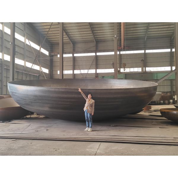 Отличное сварное соединение Q235 Ss304 Эллипсоидная колонка с полусферным концом для продажи