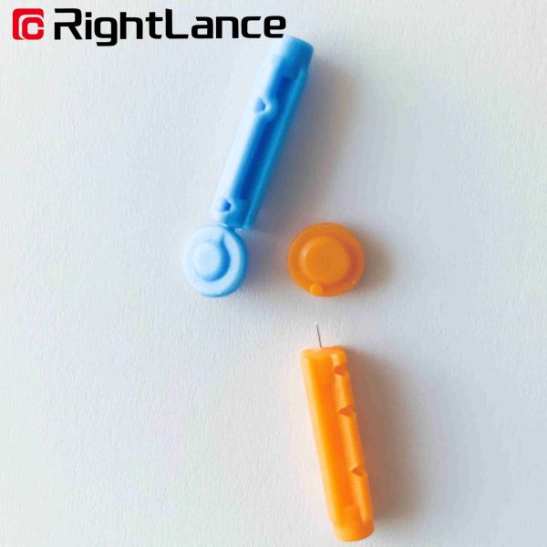 Plastic Twist Blood Lancet Safety Cap