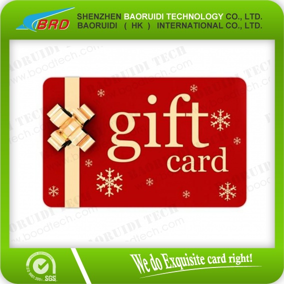 Magnetic stripe Gift card/(Discount) Voucher card/VIP card