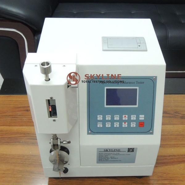 SL - L55 Folding Speed Of (175±10) Times / Min Paper Board Folding And Bursting Strength Testing Machine