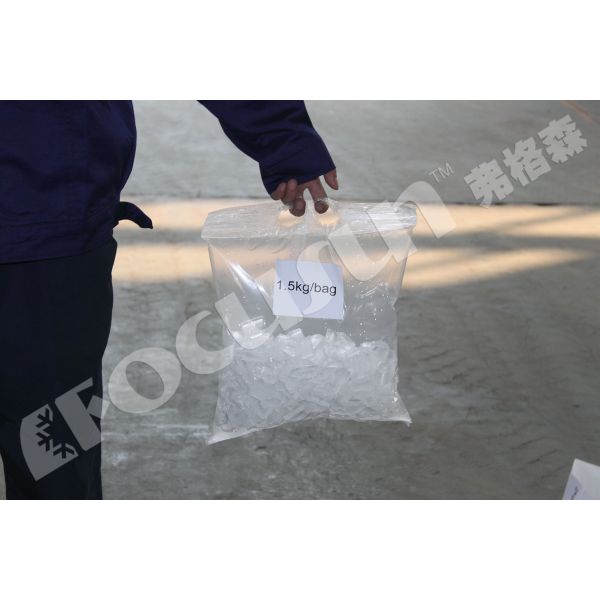 15000 кг емкость хранения льда кристаллическая трубка ледоколы для промышленных производственных линий