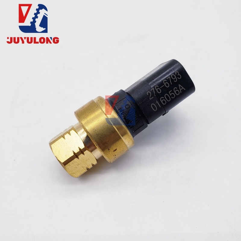 JUYULONG High Quality 276-6793 0160 56A Fuel Common Rail Pressure Sensor for CAT  Excavator Construction Machinery Parts