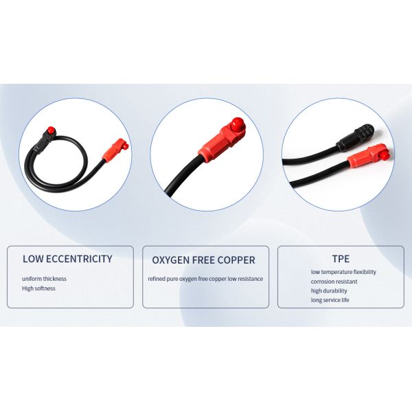 Cable à haute tension AC1000V DC1500V EV50 Cable à énergie électrique