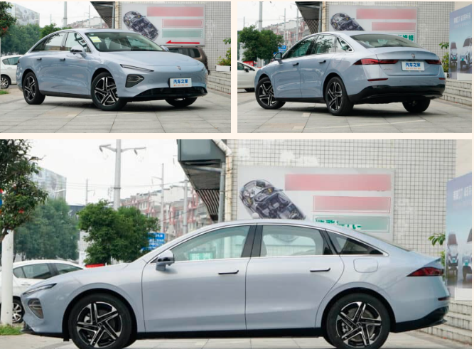 Электрический автомобиль для Roewe D7 EV с RWD, 197 л.с., 0-100 км/ч за 7,3 секунды, батарея LFP 59,2 кВтч, дальность 510 км