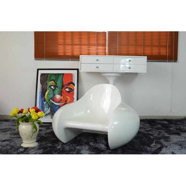 Fiberglass Indoor Eero Aarnio Formula Chair Durable Hotel Furniture 90 * 80 * 55 CM