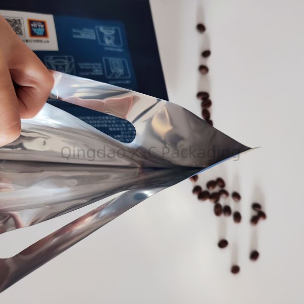 Personalized 10 Colors Printing Custom Plastic Bag Packaging For Pet Food Coffee