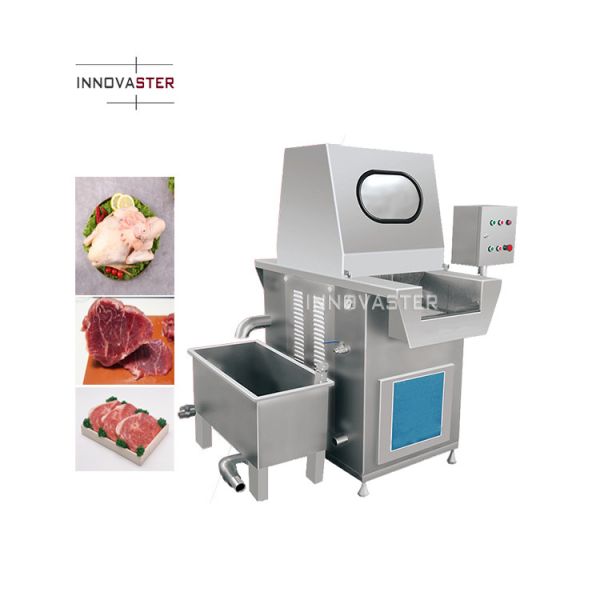 Easily Operate Automatic Meat Processing Brine Injector Machine for Industrial Needs
