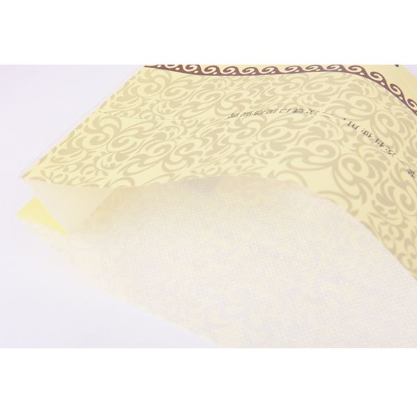 15KG Eco Bopp Laminated PP Woven Rice Packaging Bags Thread Sewing Bottom