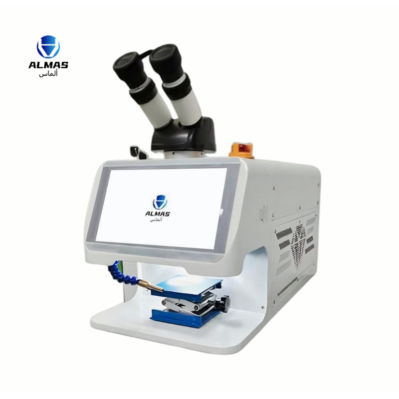 200W Laser Welder Machine with 10.8 Touch Screen and Microscope+CCD Visual System for Jewelry Production