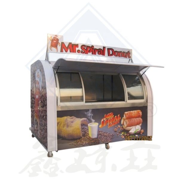 200 Sets Customized Food Truck Fully Equipped Mobile Kitchen for Snacks and Fast Food