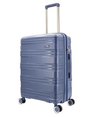 High Strength Virgin PP Material Luggage 3 Piece Hard Shell Luggage Unbreakable