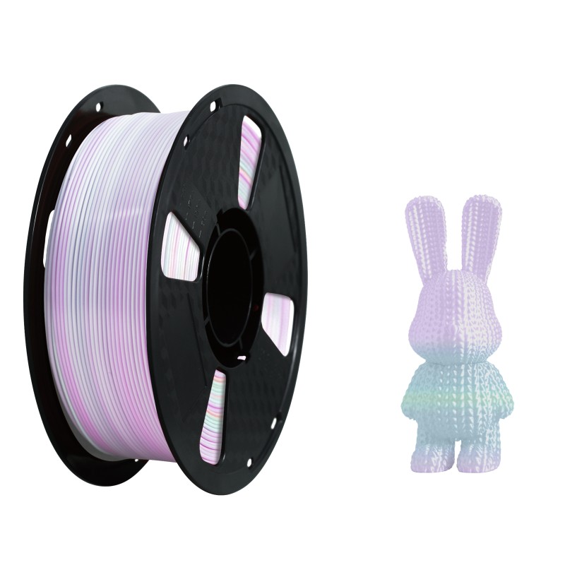 1kg Spool High Accuracy 3d Printer Pla Filament 1.75 Mm Low Odor Smooth Printing Works With Fdm 3d Printers
