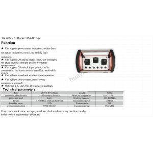 Замена CIFA Бетонные насосы запасные части HBC радиоматическое дистанционное управление