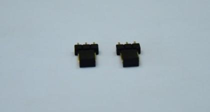 in-Line pH 1*3 Single Row Pin Au Plated G/F Terminals