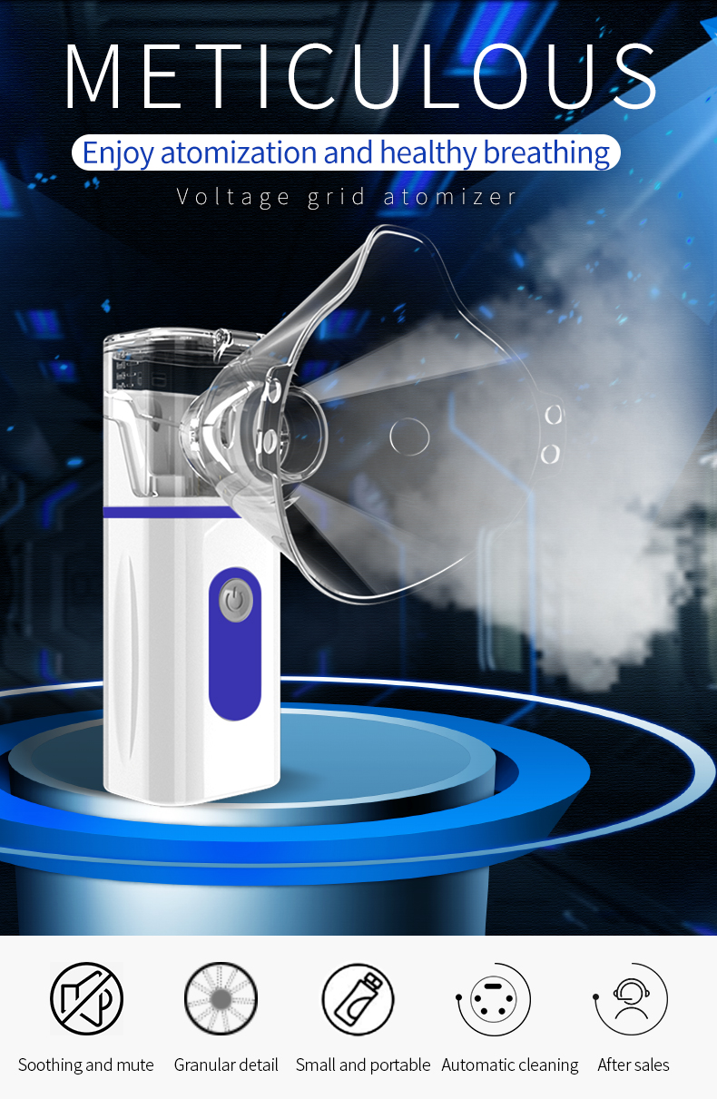 wholesale Portable  Mesh Nebulizer For Children Medical Atomizer