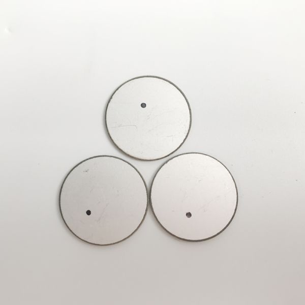 35mm piezo disc pzt-4/pzt-8 with piezoelectric disc type element 35mm Piezoelectric Ceramic Discs , Pzt-4/Pzt-8 Ppiezo Ceramic Element Durable