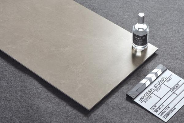 Gray Retro Baby Face Porcelain Tiles 48x24 Inch Clay AAA Grade